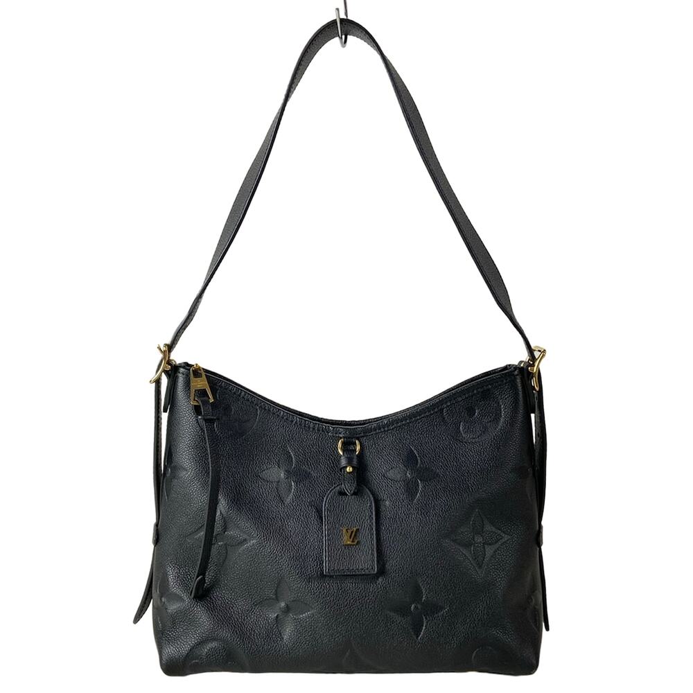 Louis Vuitton Carryall Zip NM PM Monogram Empreinte Shoulder Bag M46288